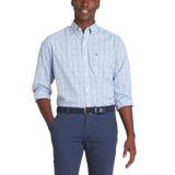 IZOD Mens Classic Plaid Long Sleeve Woven Shirt