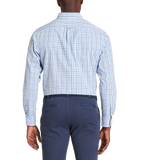 IZOD Mens Classic Plaid Long Sleeve Woven Shirt