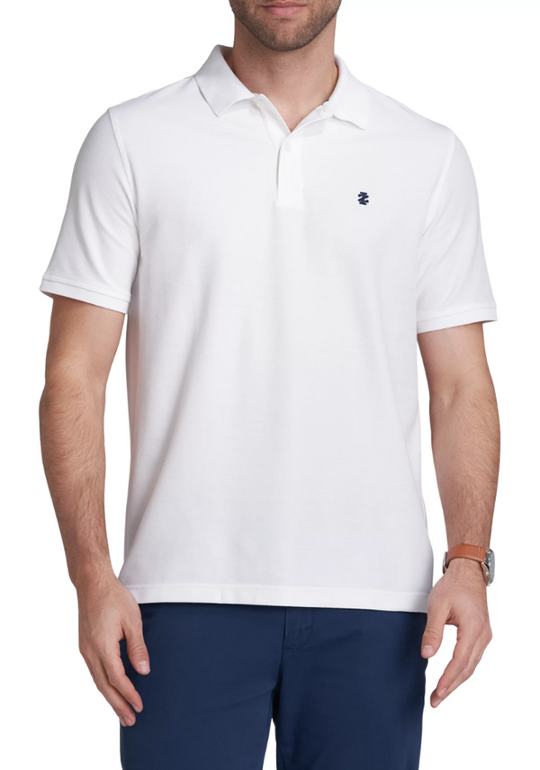 IZOD Mens Advantage Performance Short Sleeve Polo Shirt