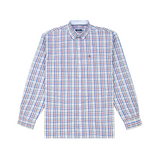 IZOD Mens Performance Comfort Long Sleeve Plaid Shirt