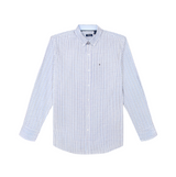 IZOD Mens Performance Comfort Tattersol Long Sleeve Shirt