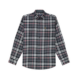 IZOD Mens Stratton Plaid Long Sleeve Flannel Shirt