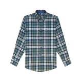 IZOD Mens Stratton Plaid Long Sleeve Flannel Shirt