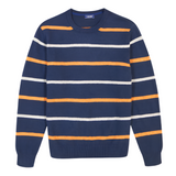 IZOD Mens Classic Striped Crew Neck Sweater
