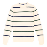 IZOD Mens Classic Striped Crew Neck Sweater