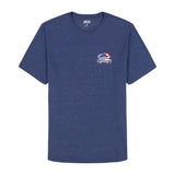 IZOD Mens Saltwater Star Crabs Short Sleeve Graphic T-Shirt