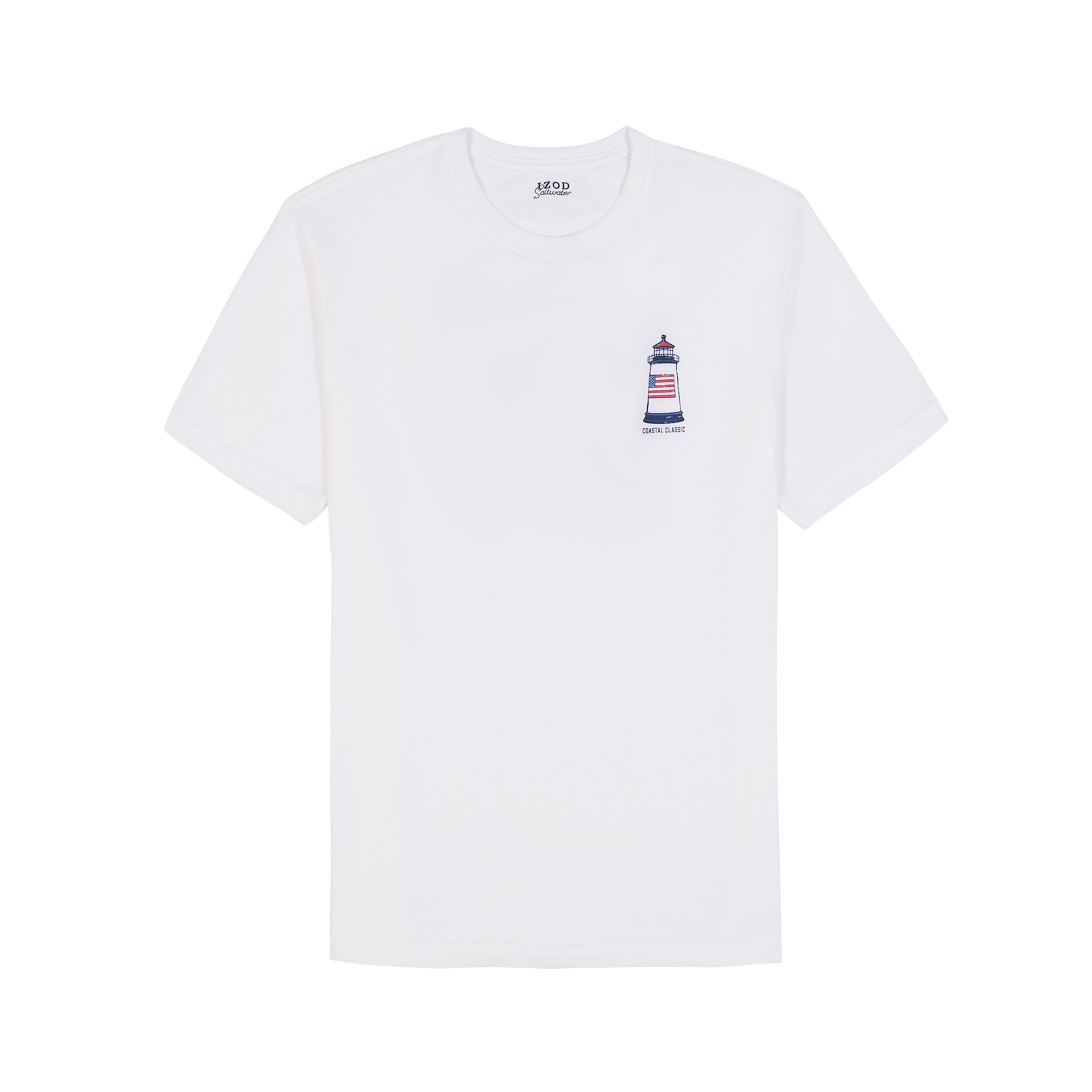 IZOD Mens Saltwater Coastal Classic Short Sleeve Graphic T-Shirt
