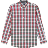 IZOD Mens Holiday Tartan Long Sleeve Woven Shirt