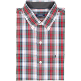 IZOD Mens Holiday Tartan Long Sleeve Woven Shirt