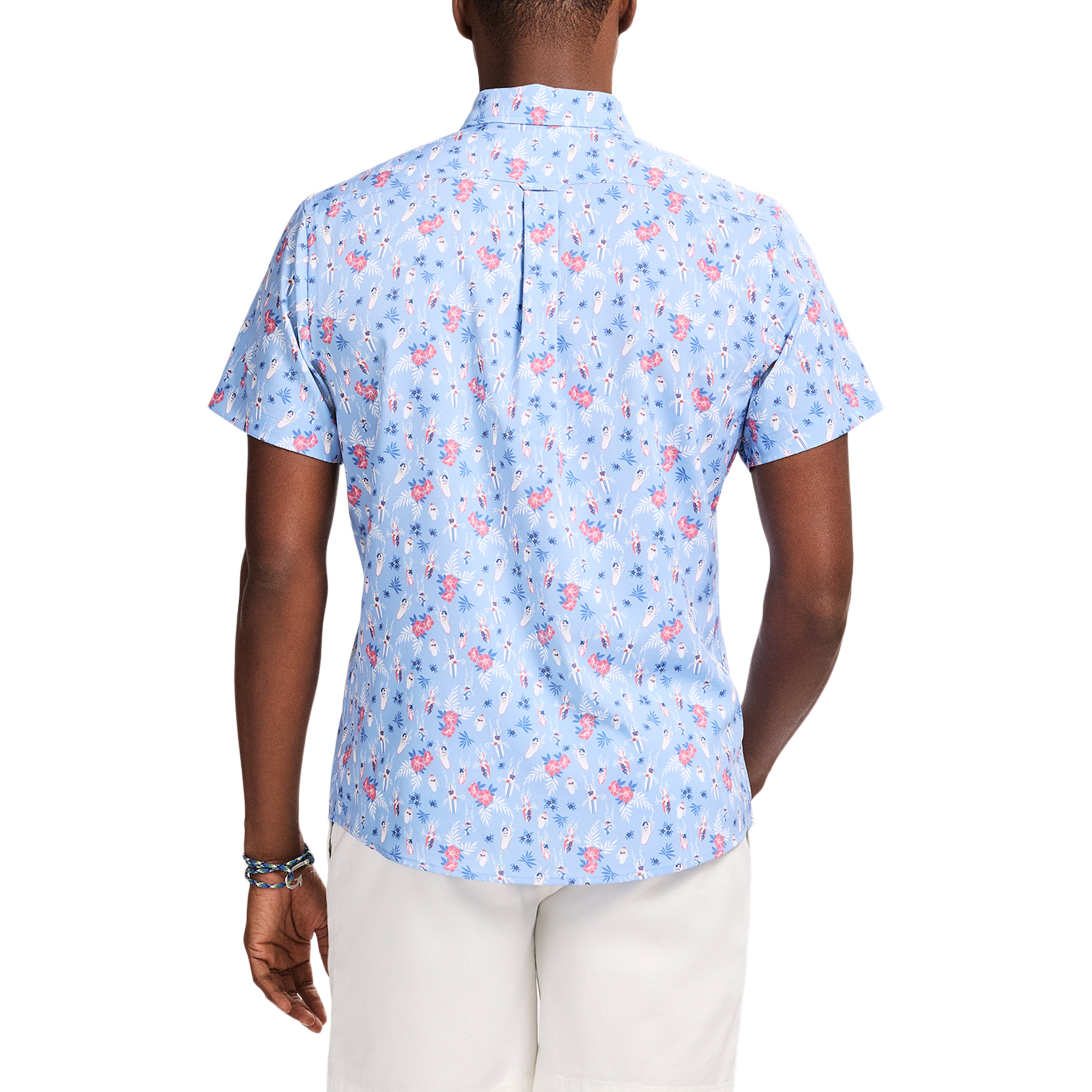 IZOD Mens Swingflex Elite Short Sleeve Printed Polo Shirt