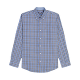 IZOD Mens Performance Comfort Plaid Long Sleeve Shirt