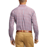 IZOD Mens Performance Comfort Plaid Long Sleeve Shirt