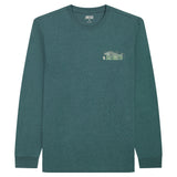 IZOD Mens Saltwater Bonefish Graphic Long Sleeve T-Shirt