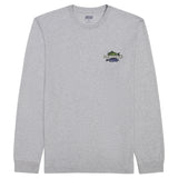 IZOD Mens Saltwater Lake Life Graphic Long Sleeve T-Shirt