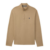 IZOD Mens Performance Comfort Feeder Stripe 1/4 Zip Sweater
