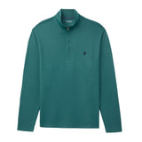 IZOD Mens Performance Comfort Feeder Stripe 1/4 Zip Sweater
