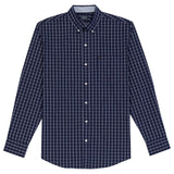 IZOD Mens Performance Comfort Plaid Button Down Long Sleeve Shirt