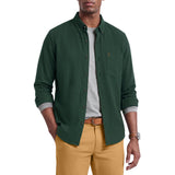 IZOD Mens Stratton Flannel Button-Down Long Sleeve Shirt