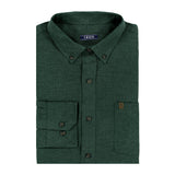 IZOD Mens Stratton Flannel Button-Down Long Sleeve Shirt