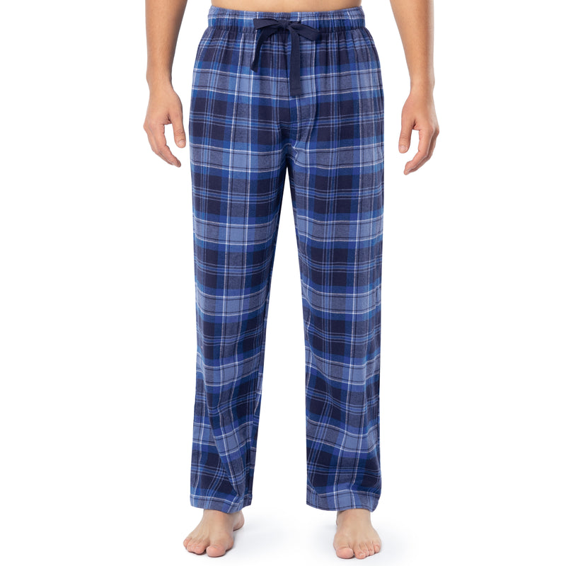 IZOD Mens Yarn Dye Flannel Sleep Pants