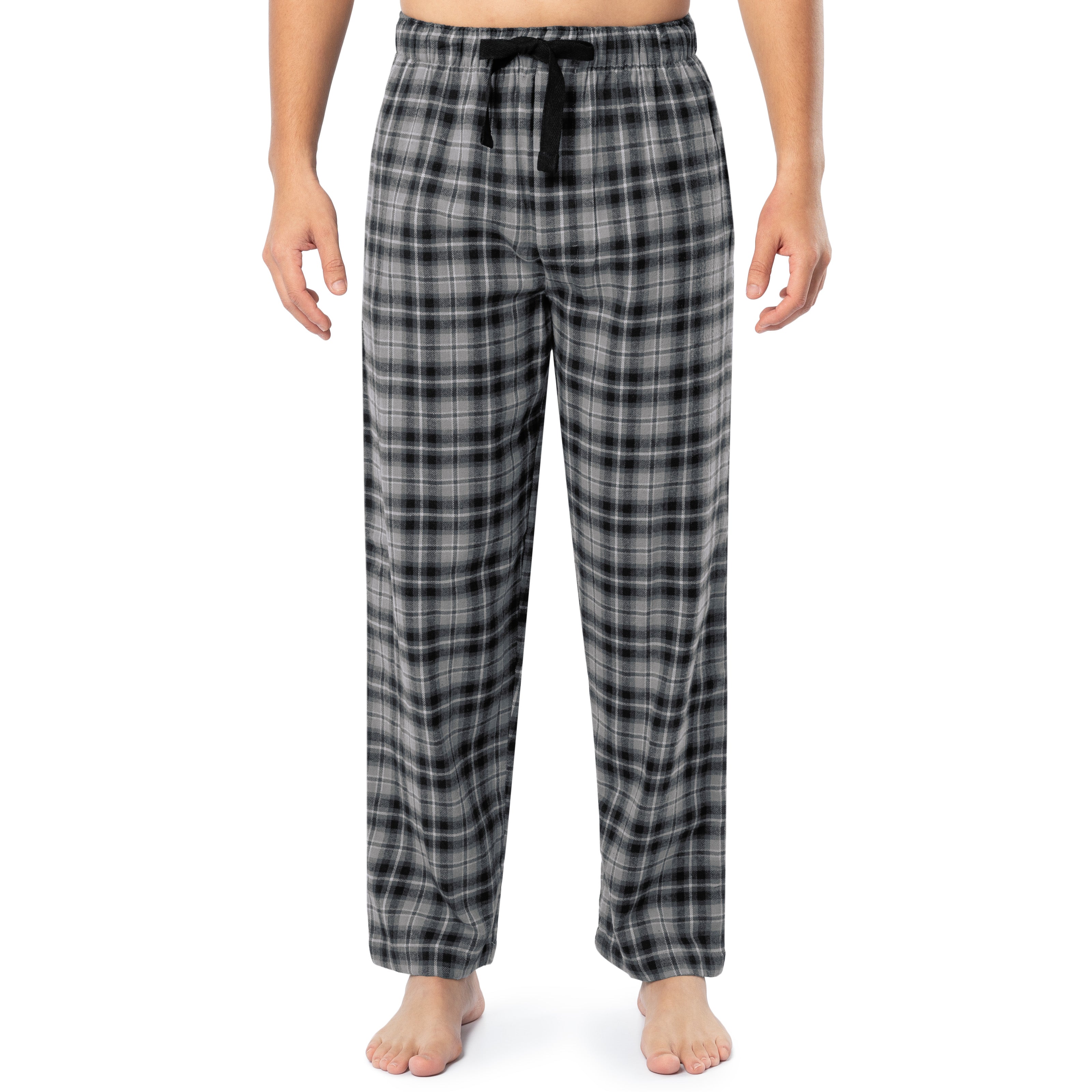 IZOD Mens Yarn Dye Flannel Sleep Pants