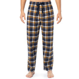 IZOD Mens Yarn Dye Flannel Sleep Pants