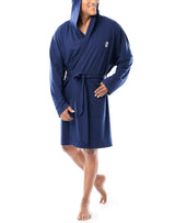 IZOD Mens French Terry Hooded RObe