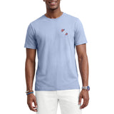 IZOD Mens Saltwater Graphic Short Sleeve T-Shirt