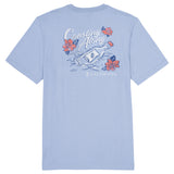IZOD Mens Saltwater Graphic Short Sleeve T-Shirt
