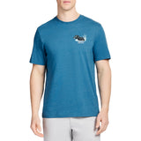 IZOD Mens Saltwater Graphic Short Sleeve T-Shirt
