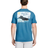 IZOD Mens Saltwater Graphic Short Sleeve T-Shirt
