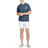 IZOD Mens Saltwater Graphic Short Sleeve T-Shirt