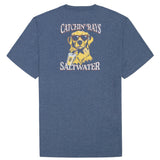 IZOD Mens Saltwater Graphic Short Sleeve T-Shirt