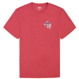 IZOD Mens Saltwater Graphic Short Sleeve T-Shirt