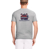 IZOD Mens Saltwater Graphic Short Sleeve T-Shirt