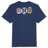 IZOD Mens Saltwater Graphic Short Sleeve T-Shirt