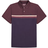 IZOD Mens Advantage Performance Stripe Short Sleeve Polo Shirt