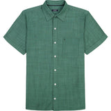 IZOD Mens Luxury Classic Short Sleeve Button Down Shirt