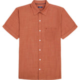 IZOD Mens Luxury Classic Short Sleeve Button Down Shirt