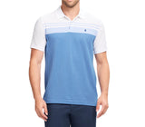 IZOD Mens Advantage Performance Striped Short Sleeve Polo Shirt