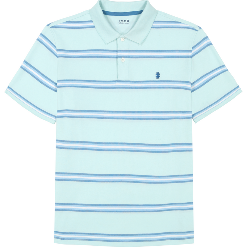 IZOD Mens Advantage Performance Short Sleeve Polo Shirt