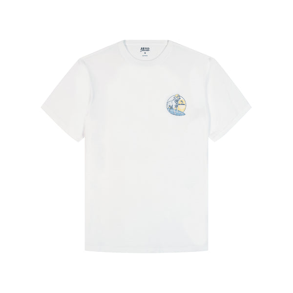 IZOD Mens Saltwater Graphic Short Sleeve T-Shirt