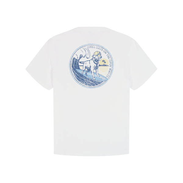 IZOD Mens Saltwater Graphic Short Sleeve T-Shirt