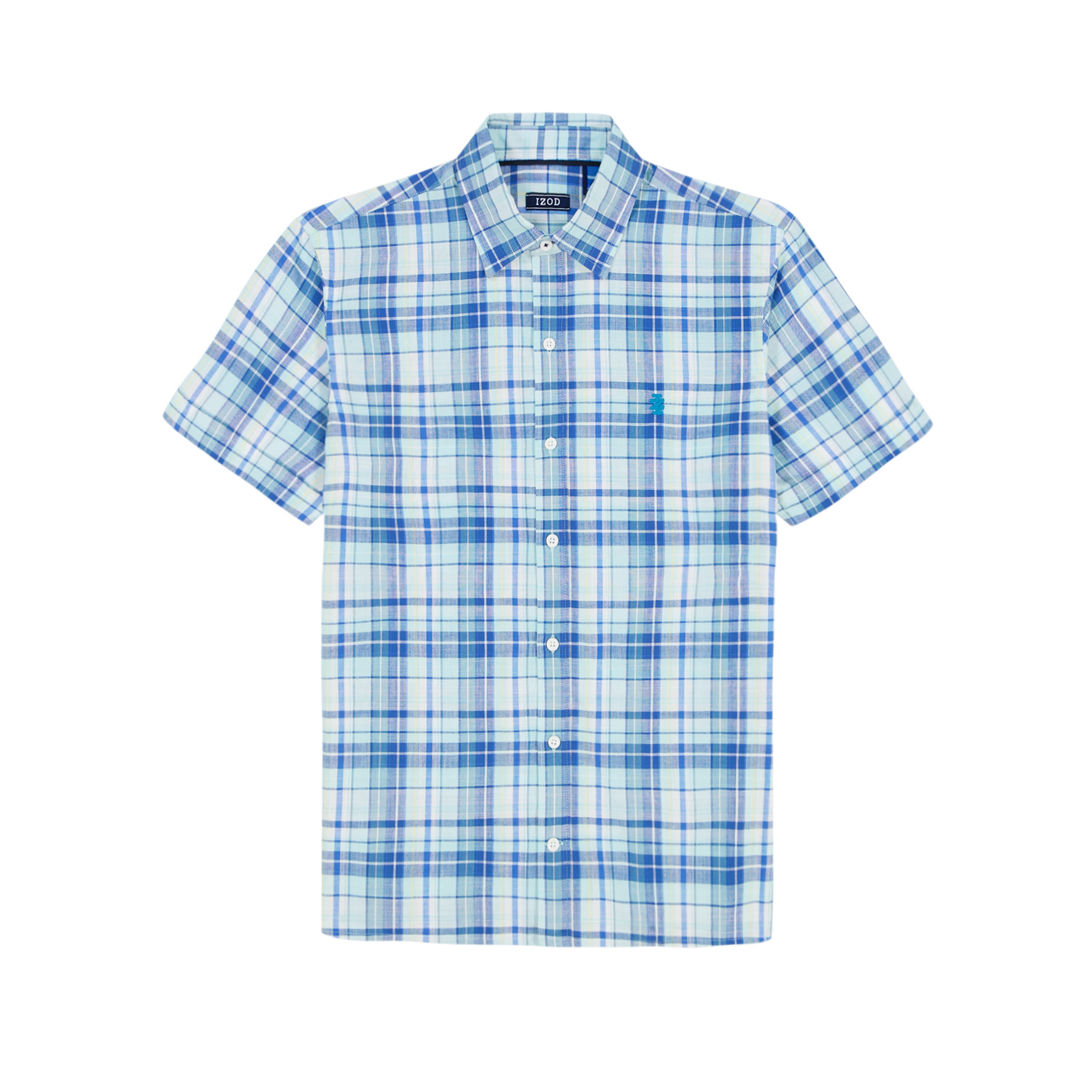 IZOD Mens Breeze Woven Short Sleeve Shirt