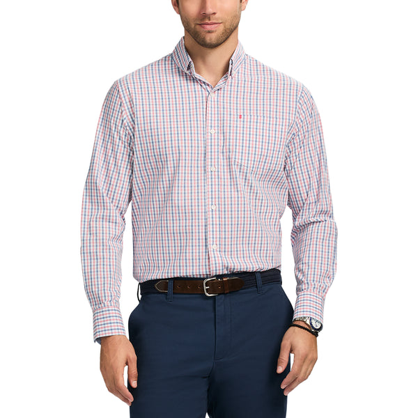 IZOD Mens Performance Woven Long Sleeve Shirt