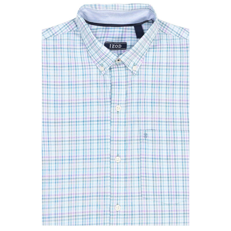 IZOD Mens Performance Woven Long Sleeve Shirt