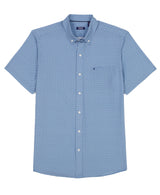 IZOD Mens Breeze Printed Short Sleeve Button Up Shirt