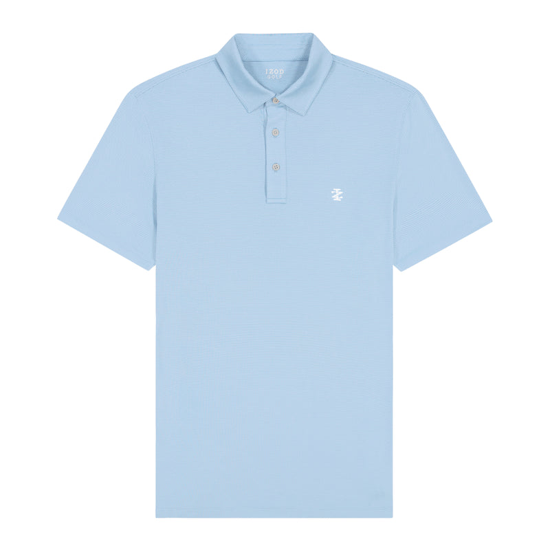IZOD Mens SwingFlex Elite Performance Mesh Short Sleeve Polo Shirt