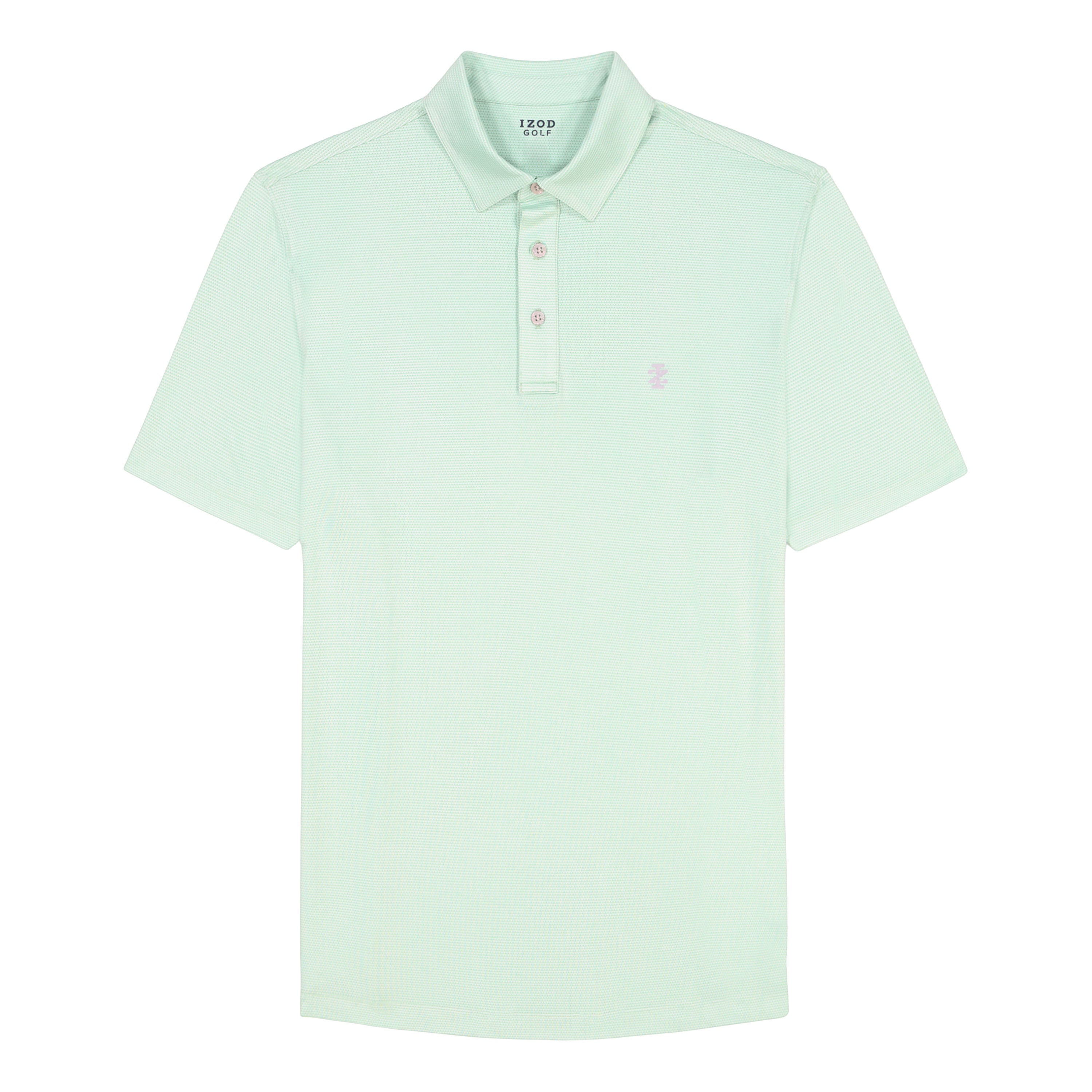 IZOD Mens SwingFlex Elite Performance Mesh Short Sleeve Polo Shirt