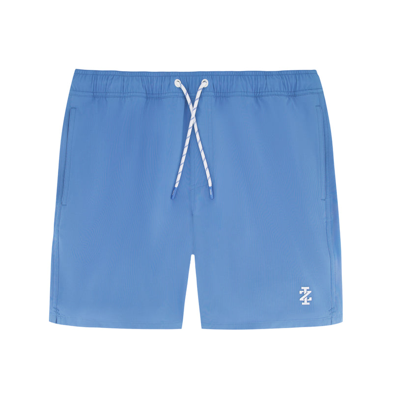 IZOD Mens 17" Solid Swim Trunks